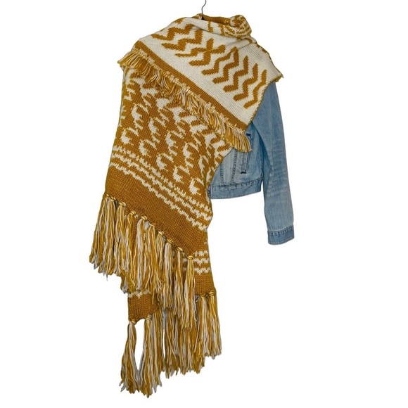 Free People Mile High Oversized Knit Scarf - Picture 11 of 16